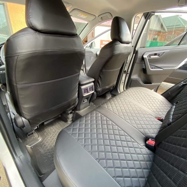 Чехлы Автопилот на Toyota Rav 4 5 (XA50) с 2018г.+ Чехлы Автопилот на Toyota Rav 4 5 (XA50) с 2018г.+