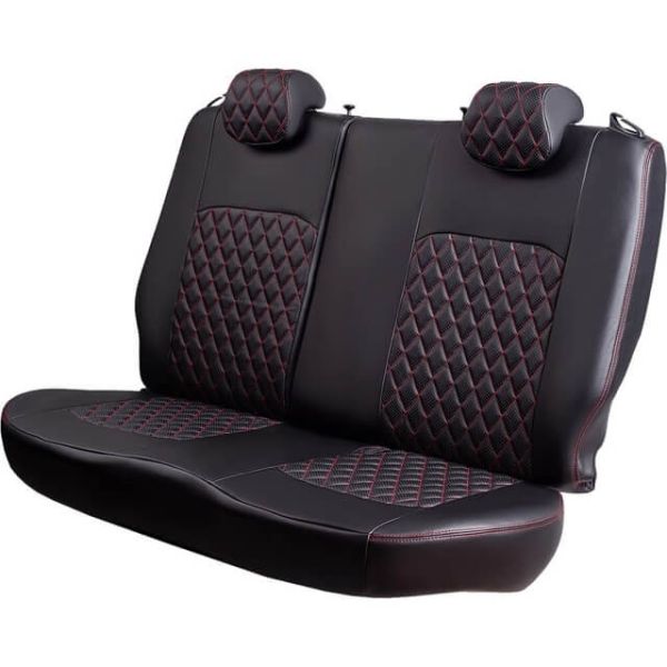 Чехлы Экокожа Турин Ромб на Datsun mi-Do (2014+) Чехлы Экокожа Турин Ромб на Datsun mi-Do (2014+)