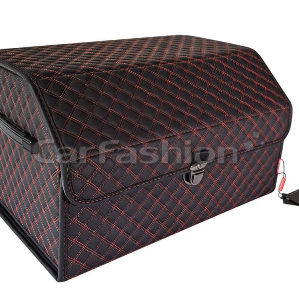 Органайзер сумка в багажник TRAVEL черный/красный 51х31х30 см 45045 Органайзер сумка в багажник TRAVEL черный/красный 51х31х30 см 45045