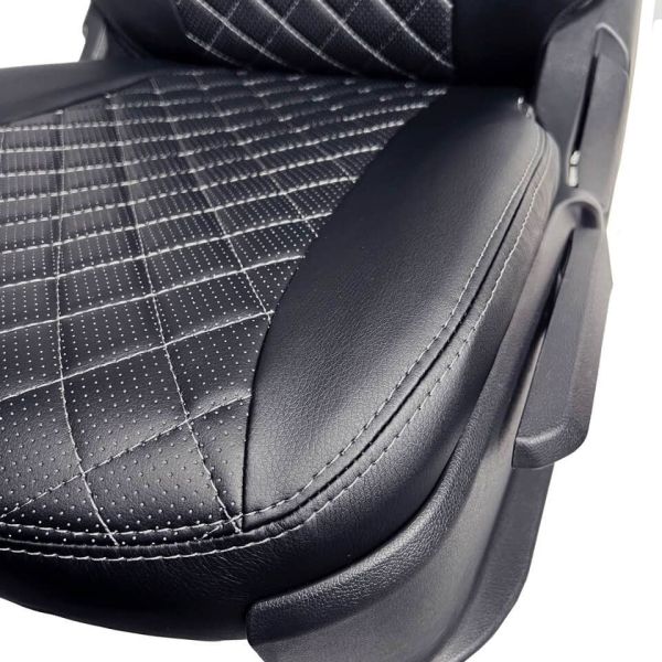 Чехлы Экокожа Ромб на Chevrolet Lanos Чехлы Экокожа Ромб на Chevrolet Lanos