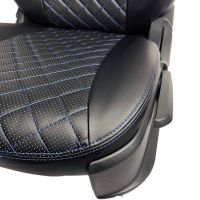 Чехлы Экокожа Ромб на Chevrolet Lanos Чехлы Экокожа Ромб на Chevrolet Lanos