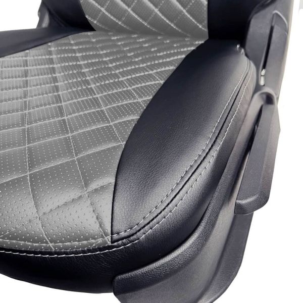 Чехлы Экокожа Ромб на Chevrolet Lanos Чехлы Экокожа Ромб на Chevrolet Lanos