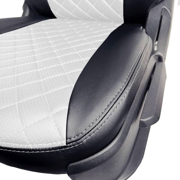 Чехлы Экокожа Ромб на Chevrolet Lanos Чехлы Экокожа Ромб на Chevrolet Lanos